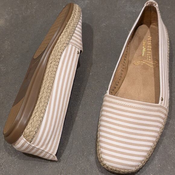 Aerosoles Espadrilles Flats Women's Size 9 Nautical Vacation Lagenlook Slip On - Picture 3 of 10